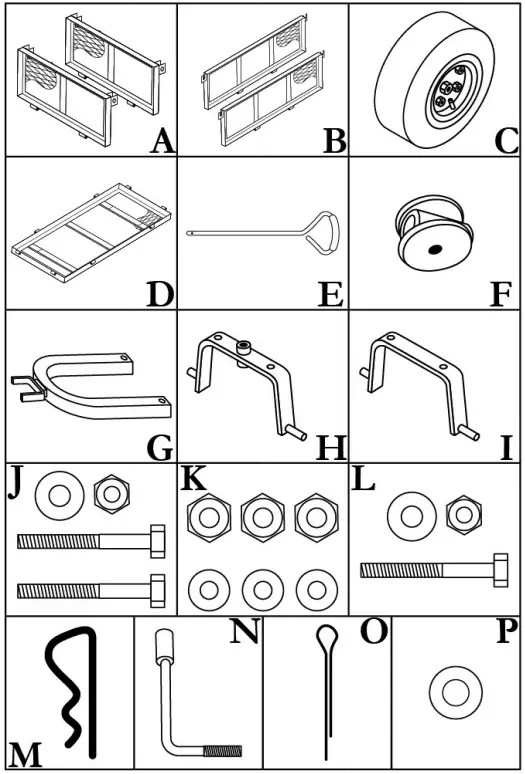 BOUDECH-Trailer-Troli-350-Garden-Trolley-fig-1
