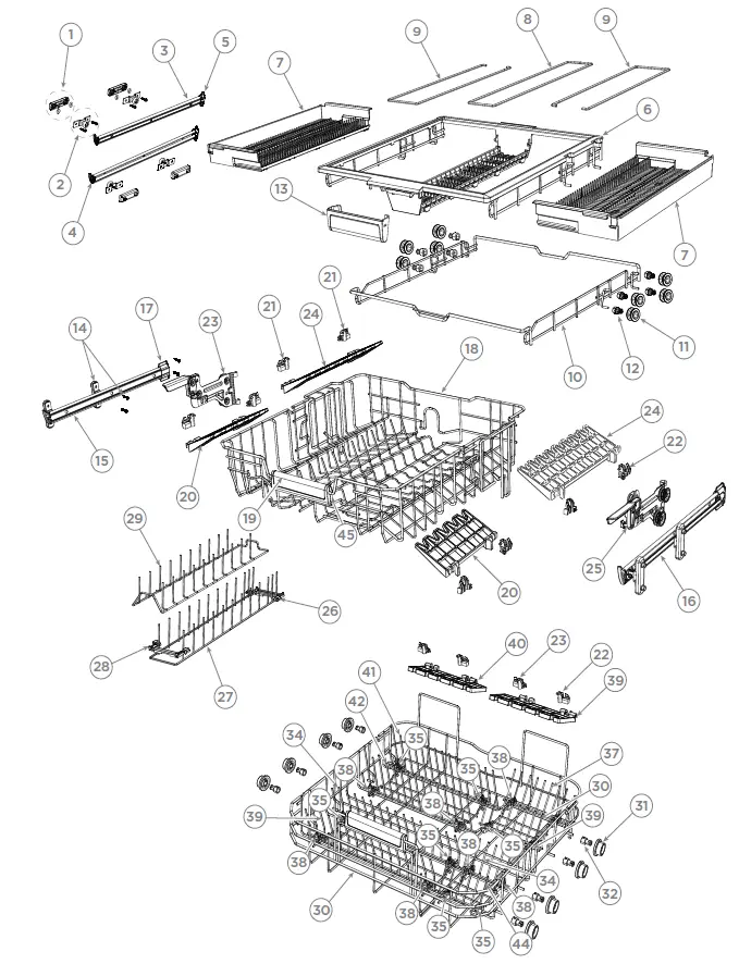 FISHER PAYKEL DW60UZ6B FP AA Built-under Dishwasher 04