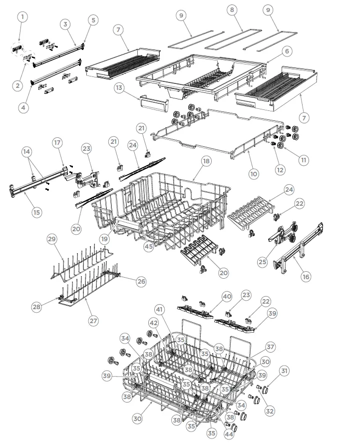 FISHER PAYKEL DW60UZ6B FP AA Built-under Dishwasher 05