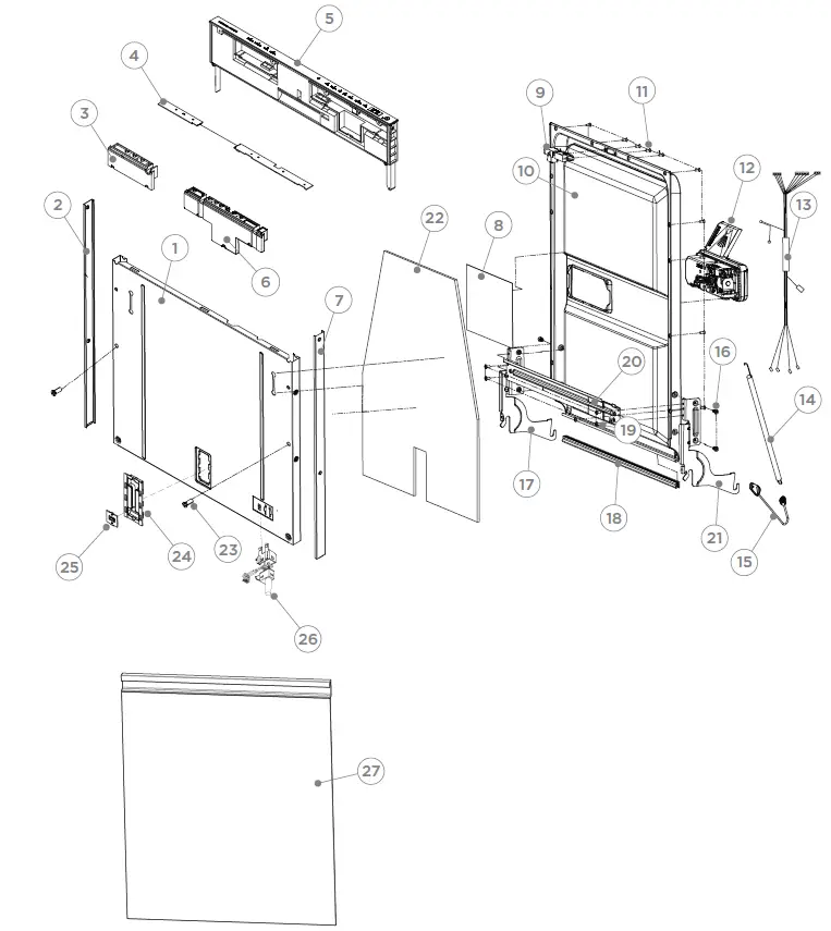 FISHER PAYKEL DW60UZ6B FP AA Built-under Dishwasher 09