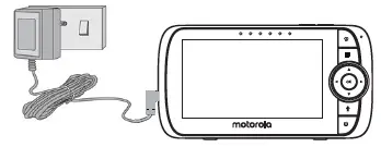 motorola VM35 5.0-Inch Wi-Fi Video Baby Monitor fig 2