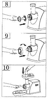MateStar MAT 140S Cheese and Meat Grinder - fig 2