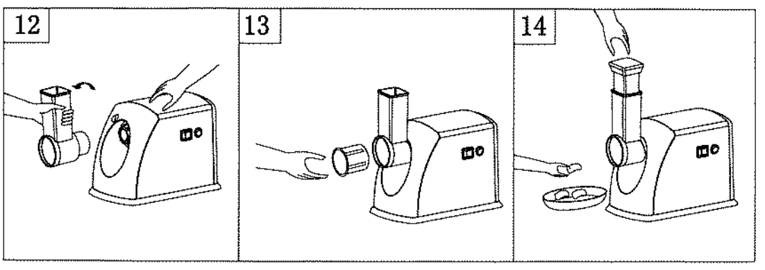MateStar MAT 140S Cheese and Meat Grinder - fig5