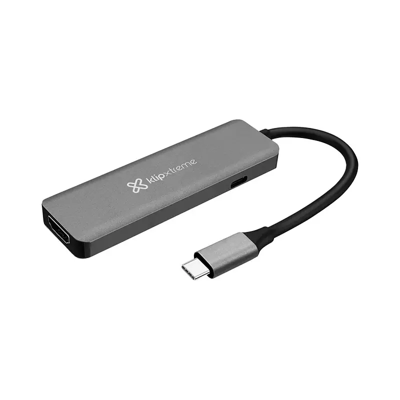 Klipxtreme Kcr-501 6-in-1 Usb-c Hub Quick Installation Guide
