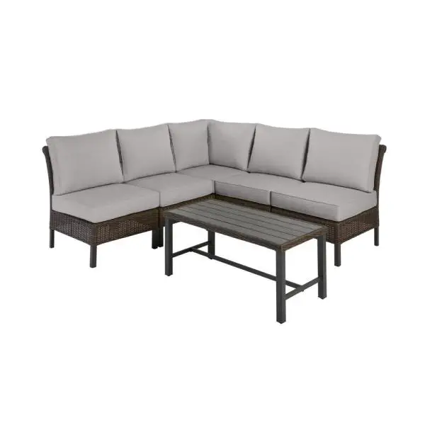 Veranda Classic 6pc Woven Seating Set Fg-melsct6pc User Manual