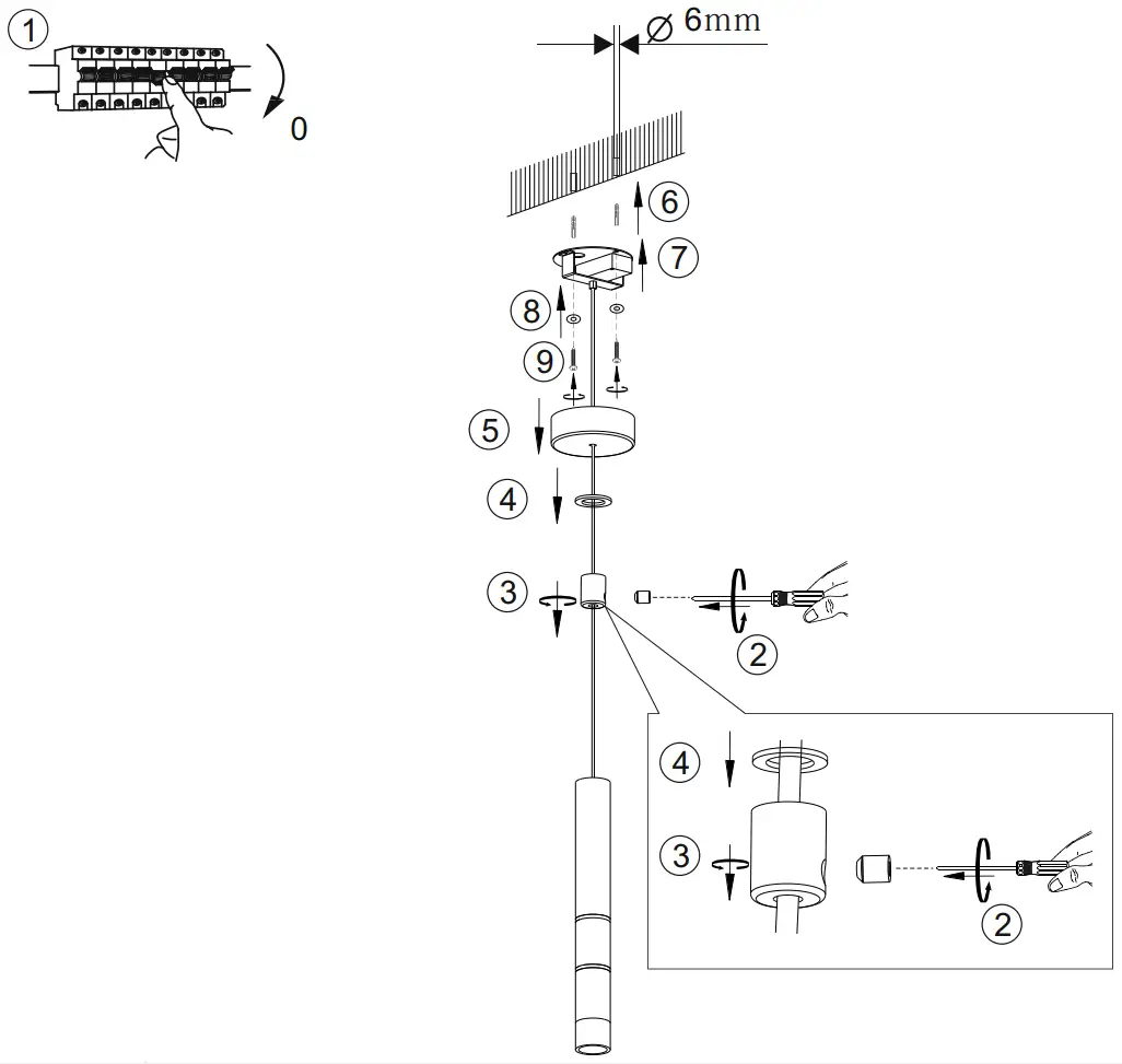 Installations Instruction Illustration
