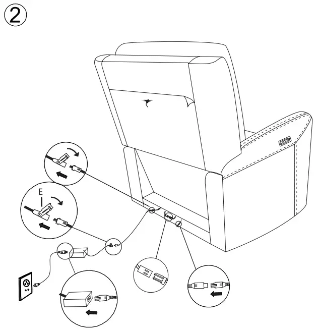 ASHLEY 1900306 Next-Gen Zero Wall Power Recliner-fig4
