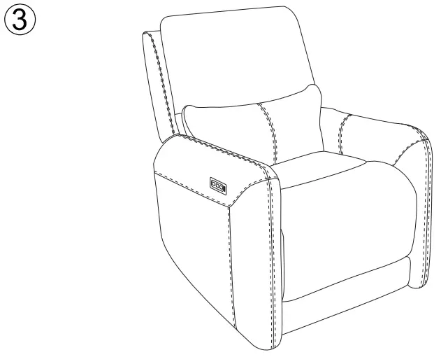 ASHLEY 1900306 Next-Gen Zero Wall Power Recliner-fig5