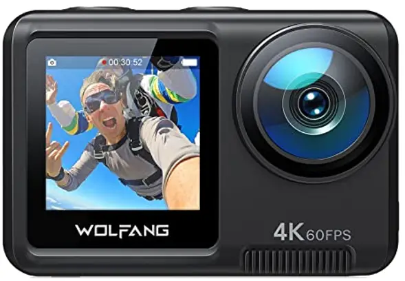 WOLFANG GA100 Waterproof 40M Underwater Action Camera