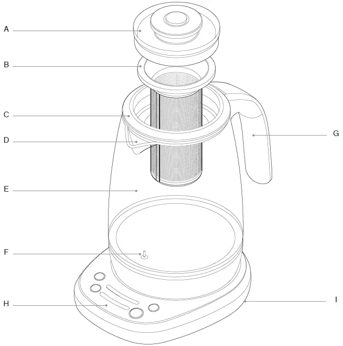 BTM600 the Sage Smart Tea Infuser 02