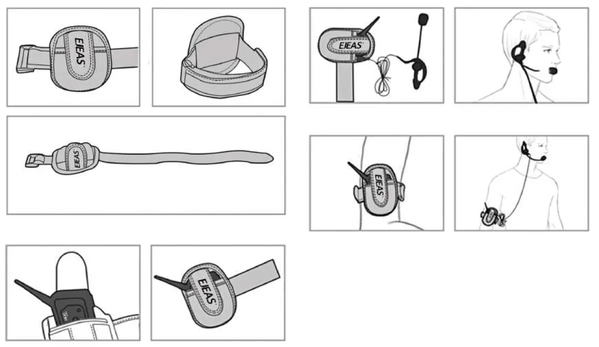 EJEAS V6C Referee Communication Bluetooth Intercom 3