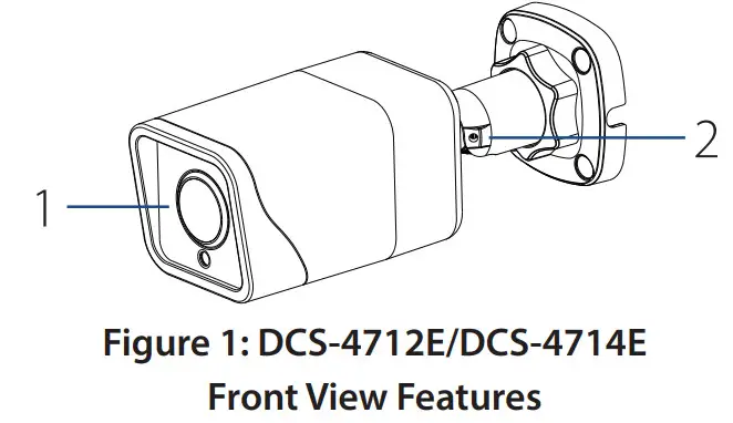 D-Link DCS-4712E Vigilance Outdoor Bullet Camera - Hardware Overview