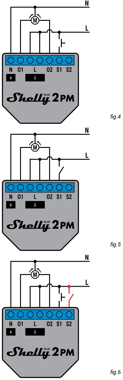 Shelly 2 Circuit WiFi Relay Switch with Power Measurement and Cover Control Capability - Figure 2