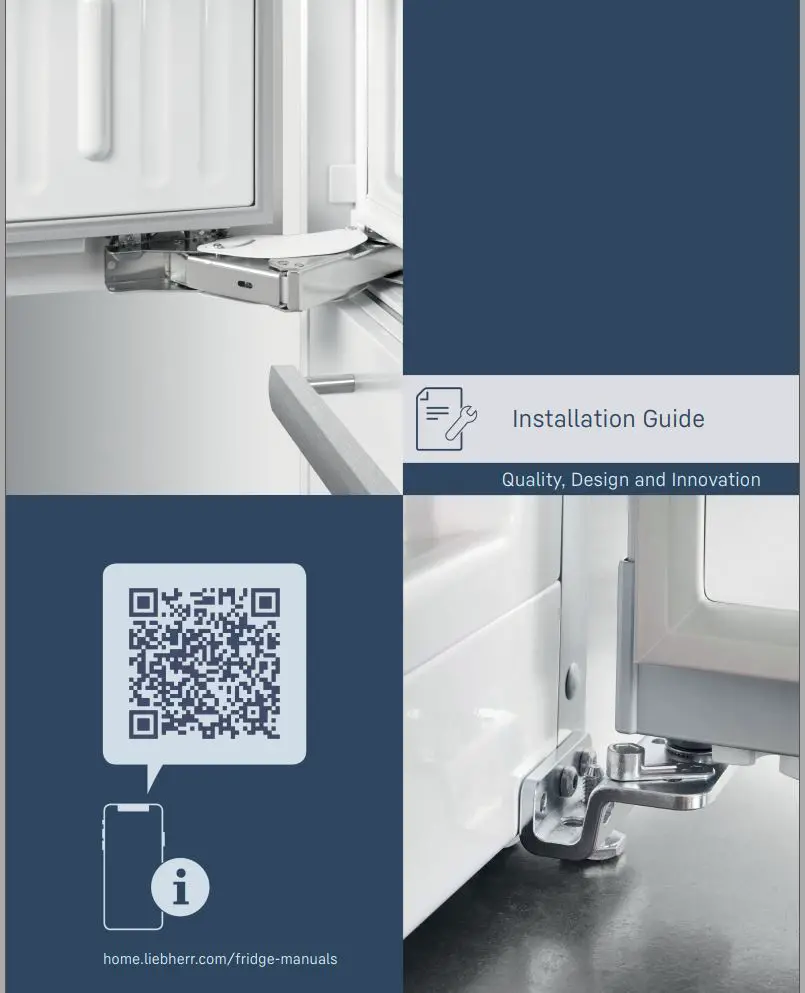 Liebherr Srsfe 5220 Plus Upright Refrigerator Installation Guide