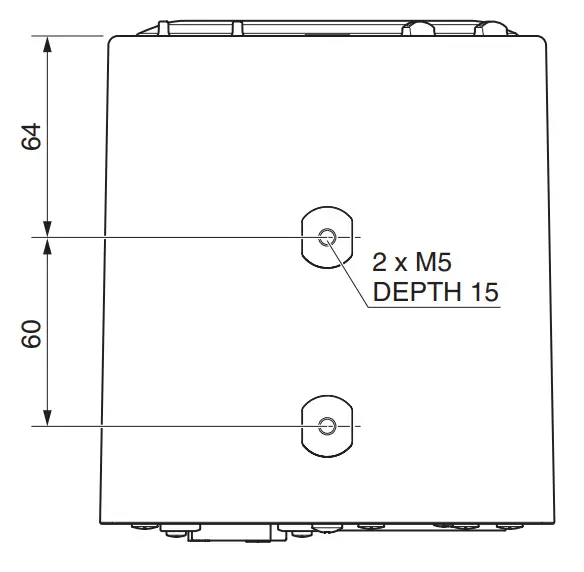 YAMAHA MSP3A Powered Speaker System - Dimensions 2
