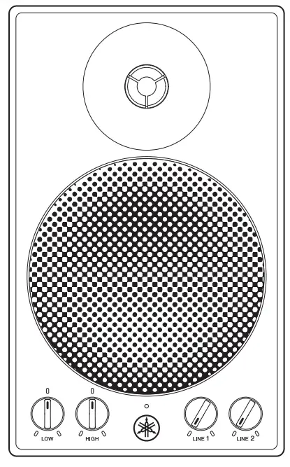 YAMAHA MSP3A Powered Speaker System