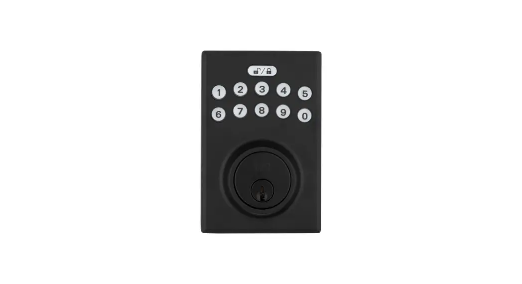 Reliabilt 92640-020 Arch Matte Black Single Cylinder Electronic Deadbolt Lighted Keypad Instruction Manual Reliabilt 92640-020 Arch Matte Black Single Cylinder Electronic Deadbolt Lighted Keypad Instruction Manual