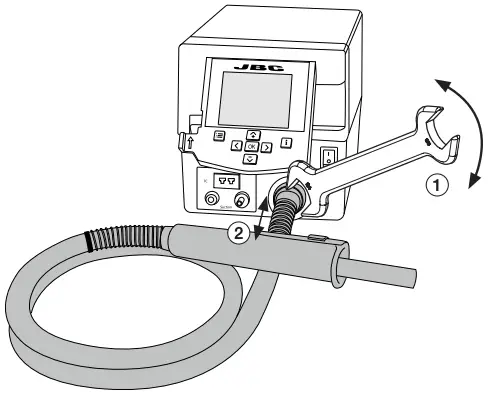 Changing the JTT Heater Hose Set