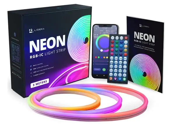 LIDEKA RGB-IC LED Light Strip