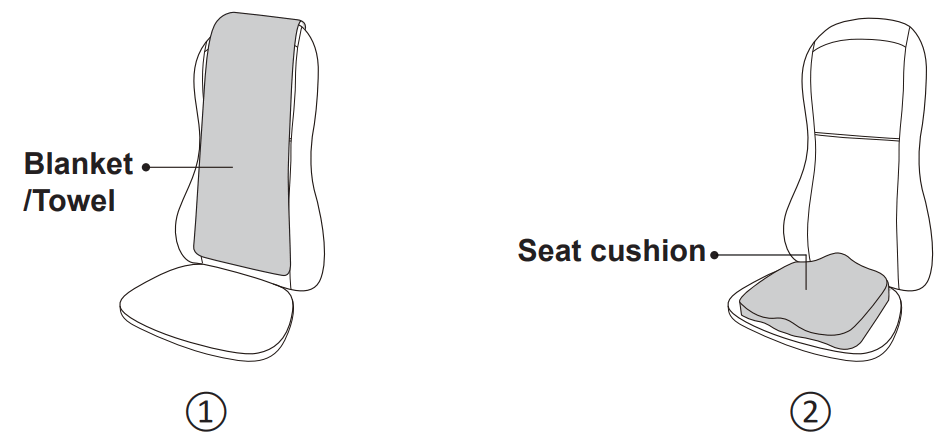 COMFIER CF 2913 Shiatsu Massage Cushion with Heat - fig 1