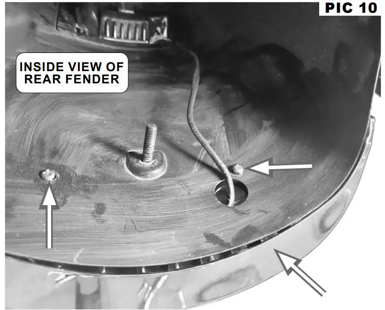 KURYAKYN 2966 Tracer Rear Fender Tip Light fig 5