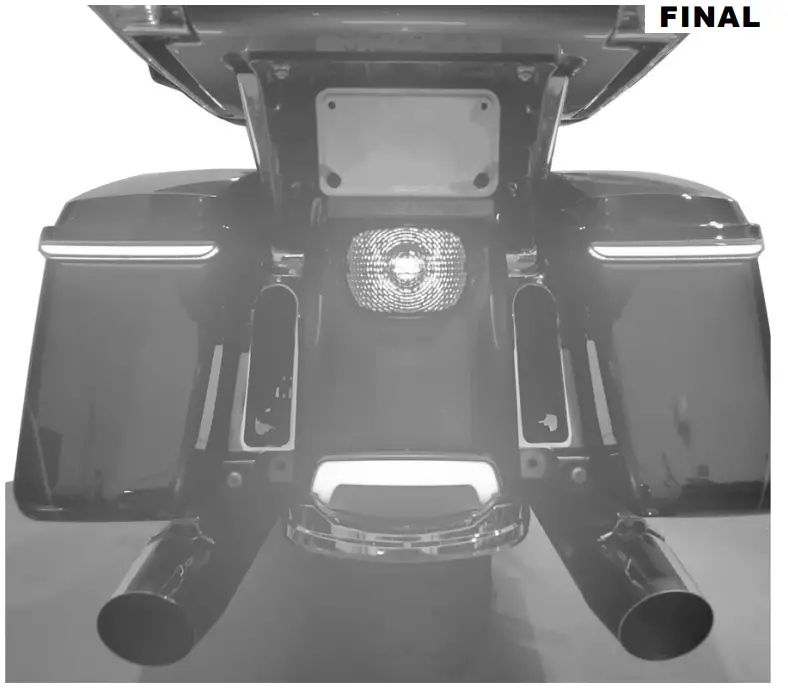 KURYAKYN 2966 Tracer Rear Fender Tip Light fig 6