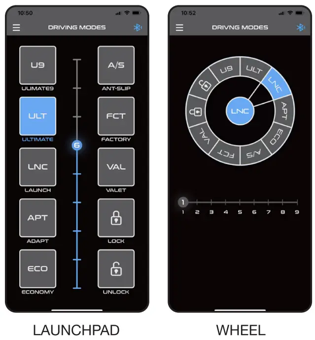 ULTIMATE9 Throttle Control App - fig 4