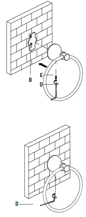 GLACIER-BAY-BTH-086-280-ORB-Towel-Ring-fig-8