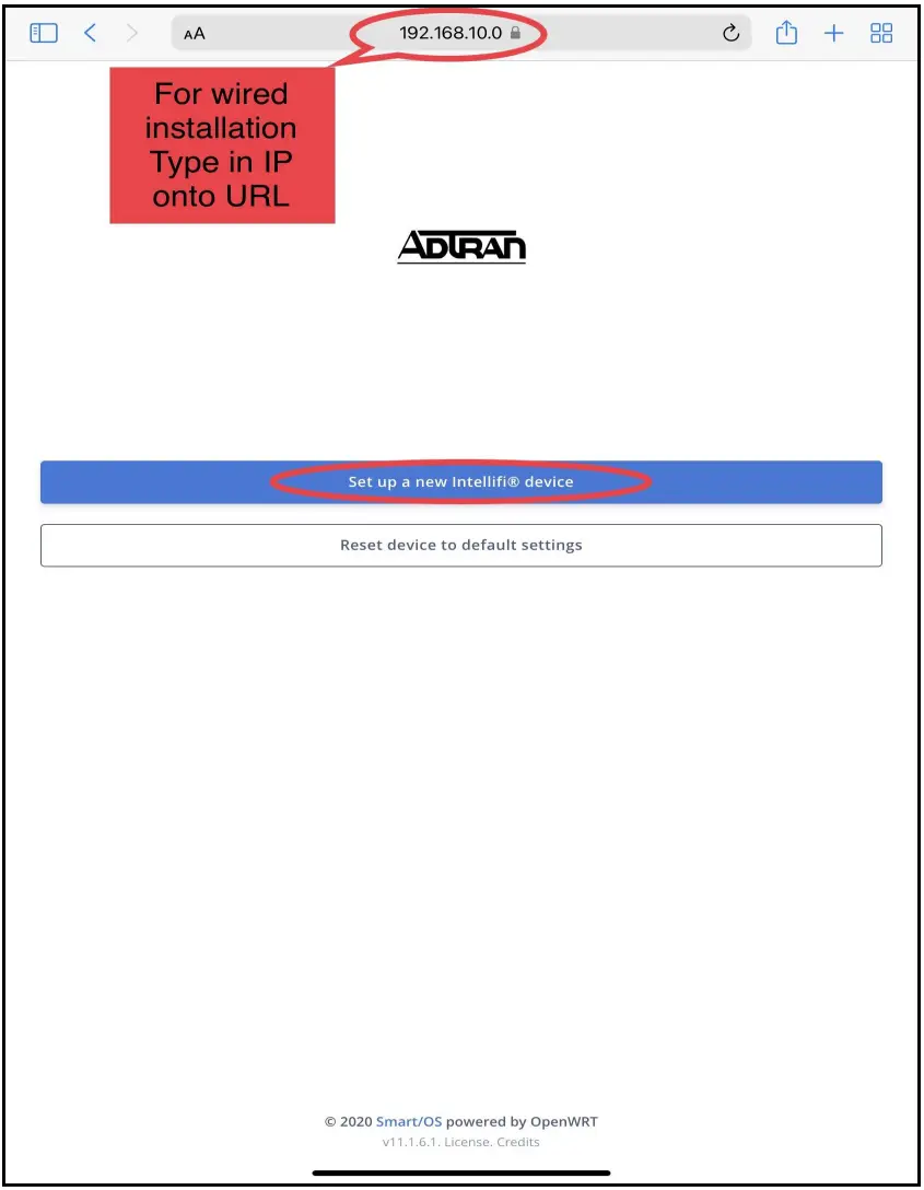 ADTRAN Router 834 5 Wi Fi Network - Figure 1