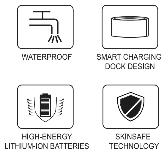 AXTERLLDAK OT001 01 Body Hair Trimmer - fig 1