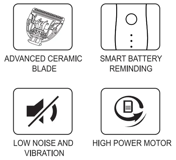 AXTERLLDAK OT001 01 Body Hair Trimmer - fig
