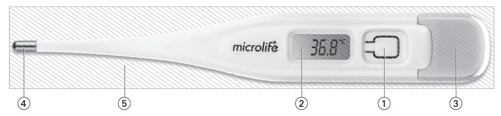 microlife MT 600 Digital Thermometer