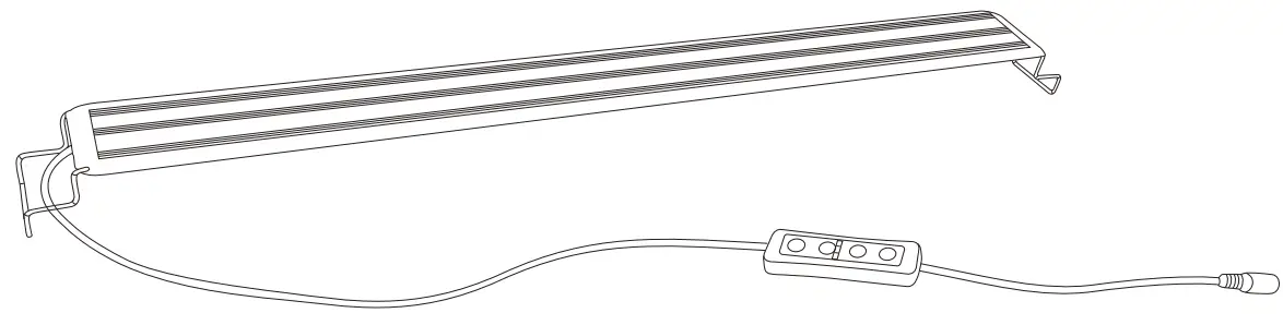 hygger HG058 Full Spectrum Aquarium Light with Aluminum Alloy Shell