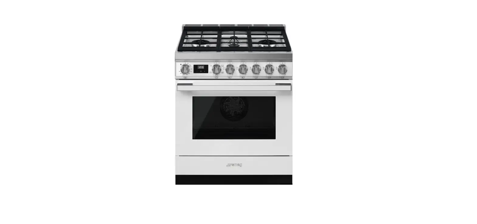Smeg Cpf30uggwh 30 Inch White Gas Range User Manual Smeg Cpf30uggwh 30 Inch White Gas Range User Manual