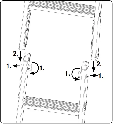 KRAUSE 842350 Window Cleaner Ladder A3