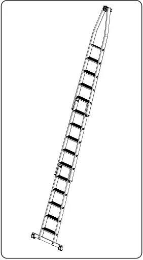 KRAUSE 842350 Window Cleaner Ladder A5