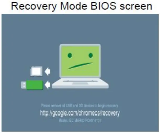 DELL 7410 Chromebook Laptop - Recovery Mode