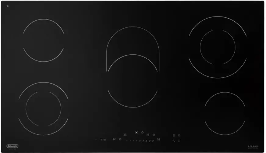 Delonghi-PVC-95-N-90cm-5-Zon--Life-Ceramic-Touch-Cooktop-PRODUCT