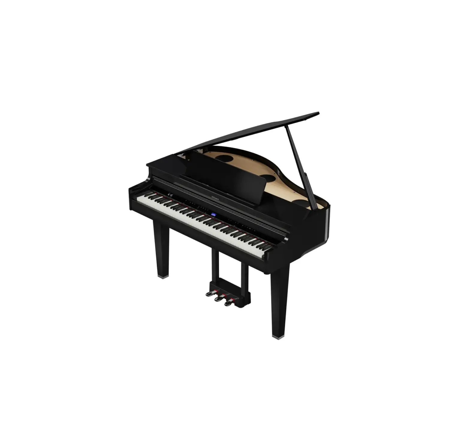 Roland Gp-6 Mini Grand Digital Piano Polished Ebony Owner's Manual