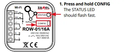 Zamel-supla-ROW-01-16A-Flush-Mounted-1-Channel-Wi-Fi-receiver-FIG-17