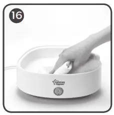 Tommee Tippee 042321002 Electric Steam - HOW TO USE YOUR STERILISER 16