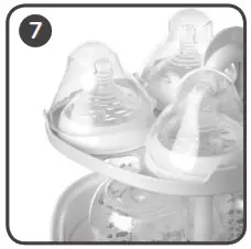 Tommee Tippee 042321002 Electric Steam - HOW TO USE YOUR STERILISER 7