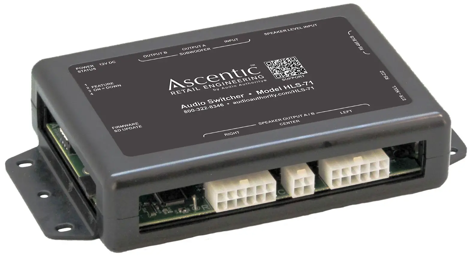Ascentic HLS-71 Series Intelligent Audio Switcher