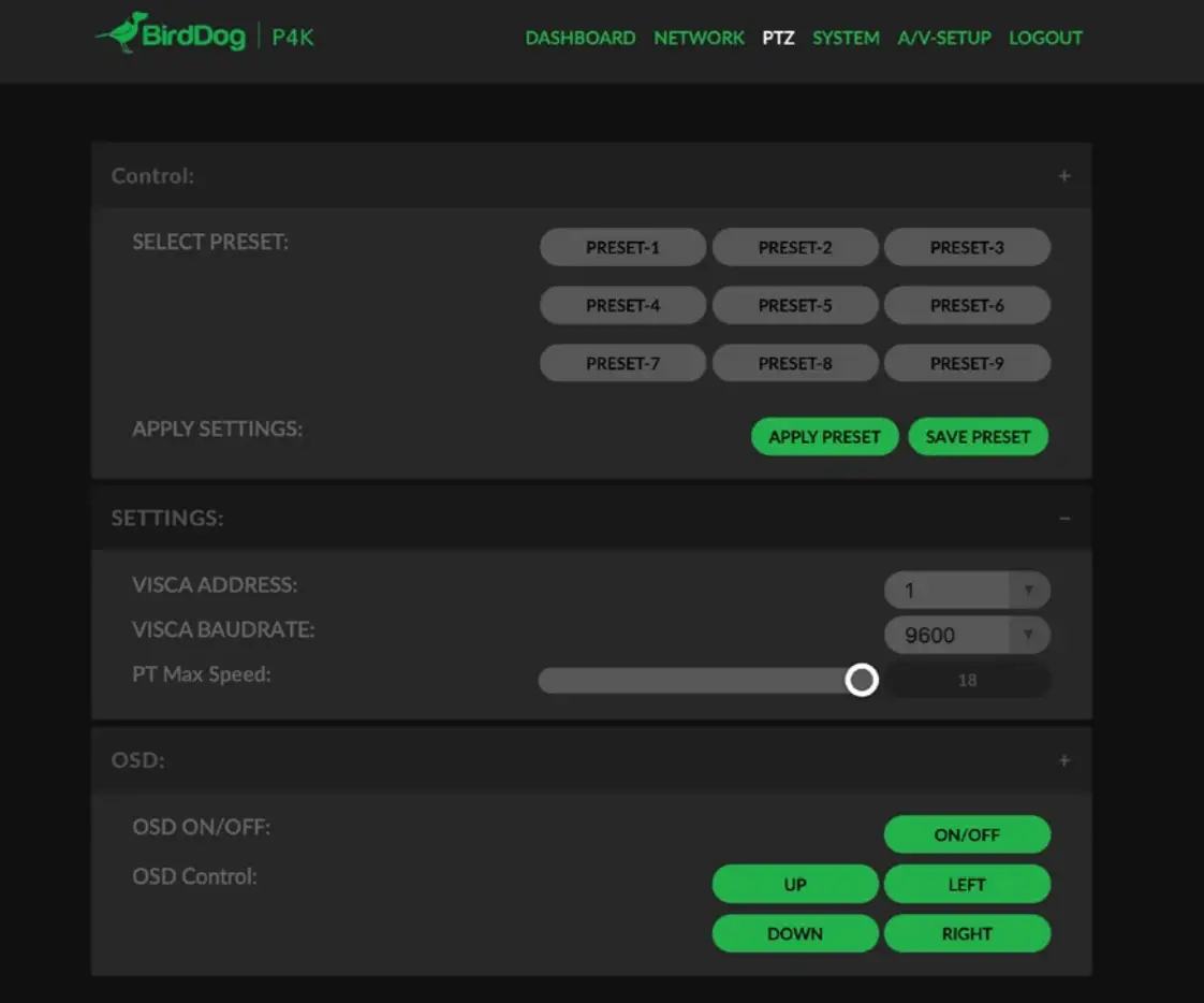 BirdDog Release P4K - A 4K Full Bandwidth NDI® PTZ -FIG 7