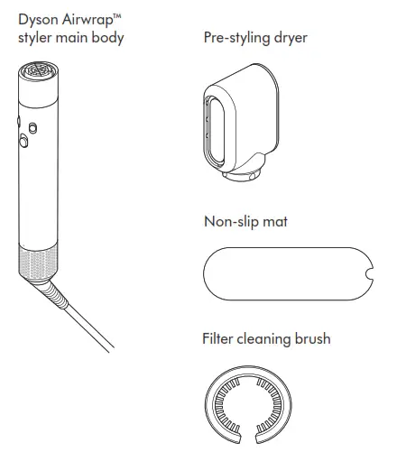dyson HS01 Airwrap Complete Hair Styler - In the box