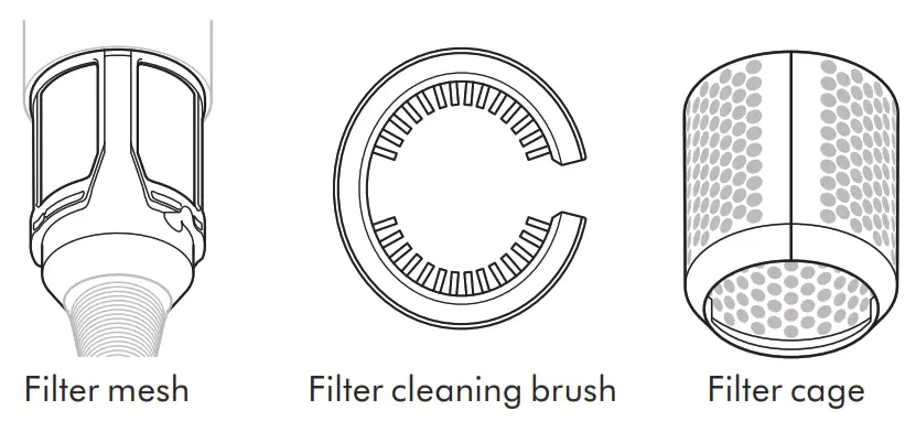 dyson HS01 Airwrap Complete Hair Styler - Regular filter