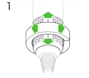 dyson HS01 Airwrap Complete Hair Styler - Using your attachments 4