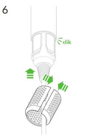 dyson HS01 Airwrap Complete Hair Styler - Using your attachments 9