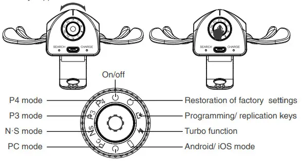 ipega Scorpio Gamepad Extension Key Converter PG-P4013 - fig 2