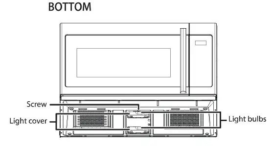Galanz GLOMJA17S2B-10 1.7 Cu.ft Over The Range- Bottom 2
